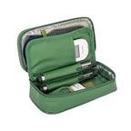 Caja enfriadora de insulina mega, bolsa de tamaño mediano, Estuche De Viaje de insulina para diabéticos con aislamiento portátil, bolsa de hielo de papel de aluminio de tela de nailon