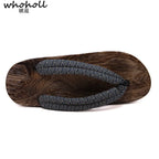 Sandalias Japonesas Geta Hombre Cosplay | Zuecos Madera Planos Novedad Verano