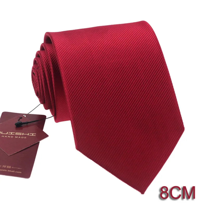 Corbata Jacquard Azul Oscuro Para Hombres Negocios Estilo Tico Elegante