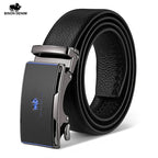 Cinturón Tico Hebilla Automática Cuero Vacuno Estilo Casual Elegante