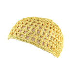 Nueva redecilla de punto suave para el cabello, gorro de redecilla de punto de rayón, gorro para el cuidado del cabello, cubierta nocturna para dormir de ganchillo, turbantes, accesorios de herramientas de estilismo