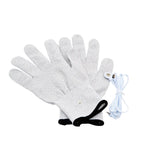Guantes de Masaje de Fisioterapia Tens con Electrochoque Eléctrico