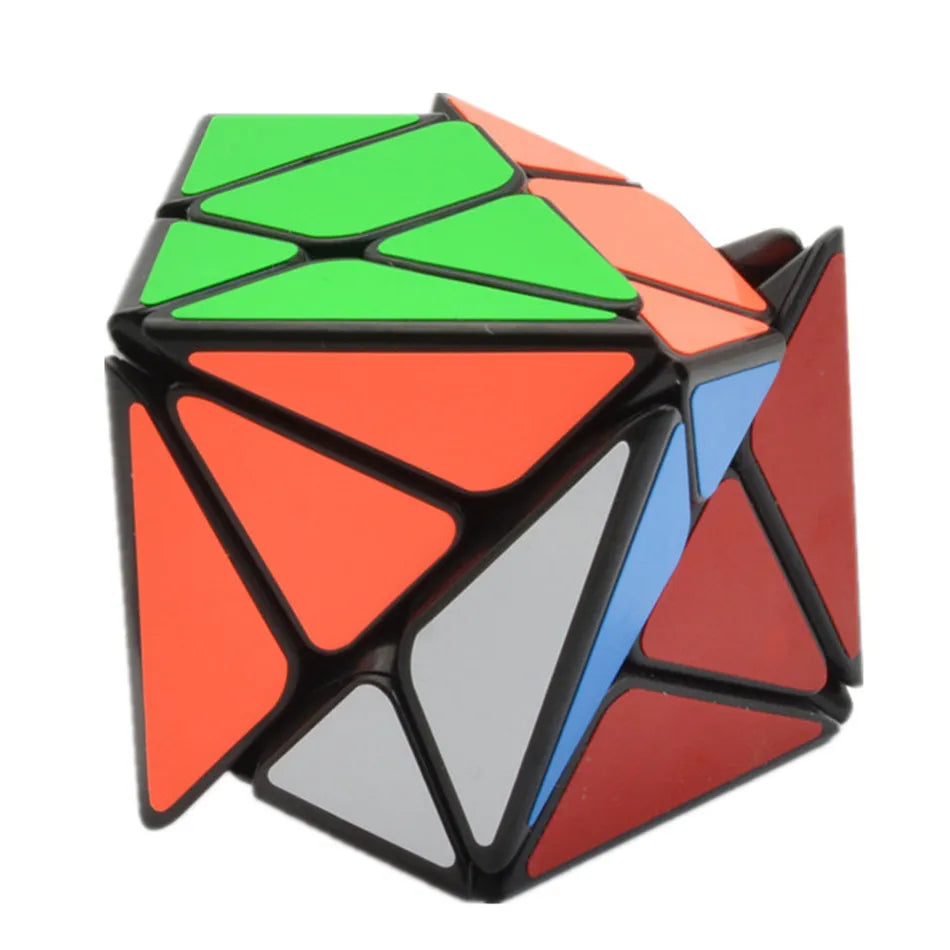 YongJun Cubo mágico del eje YJ para niños, juguete mágico de rompecabezas, Cubo de velocidad Jinggang, cambio irregular, regalo para niños