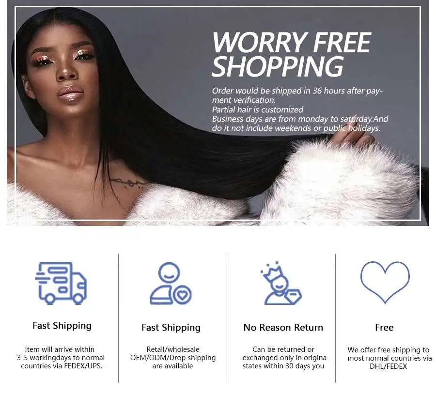 Extensiones de Cabello Remy Alianna, mechones de 30 pulgadas, cabello brasileño 100% humano, de alta calidad, 1/3/4 unidades