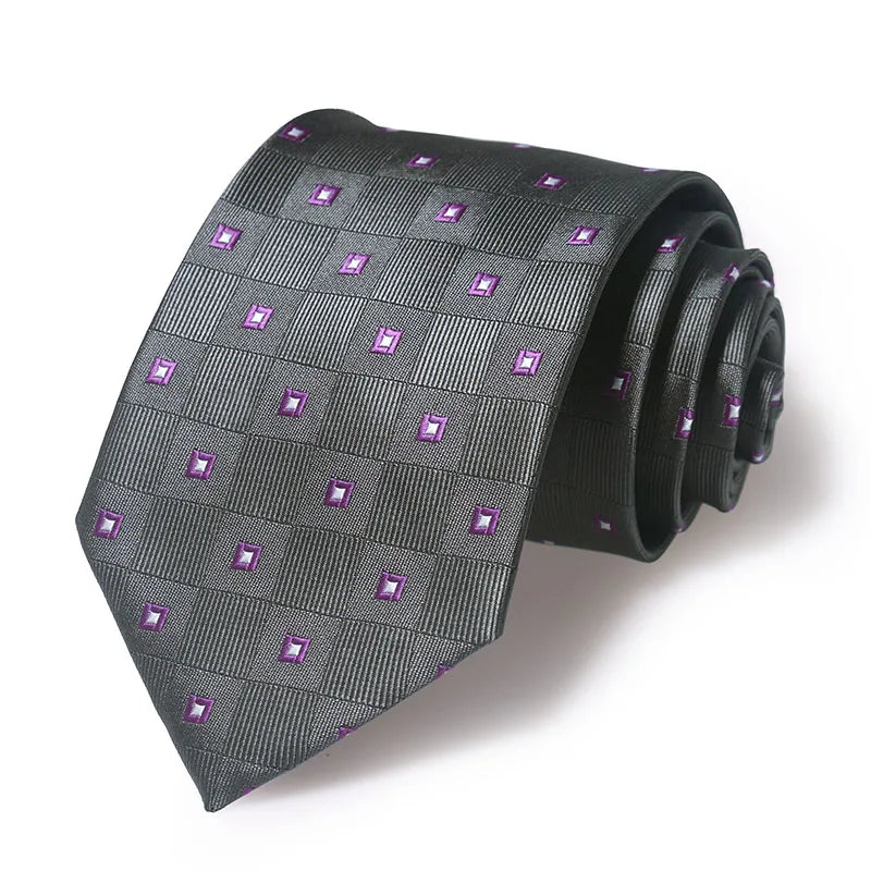 Corbata De Lunares Para Negocios Moda Casual Con Estilo Tico