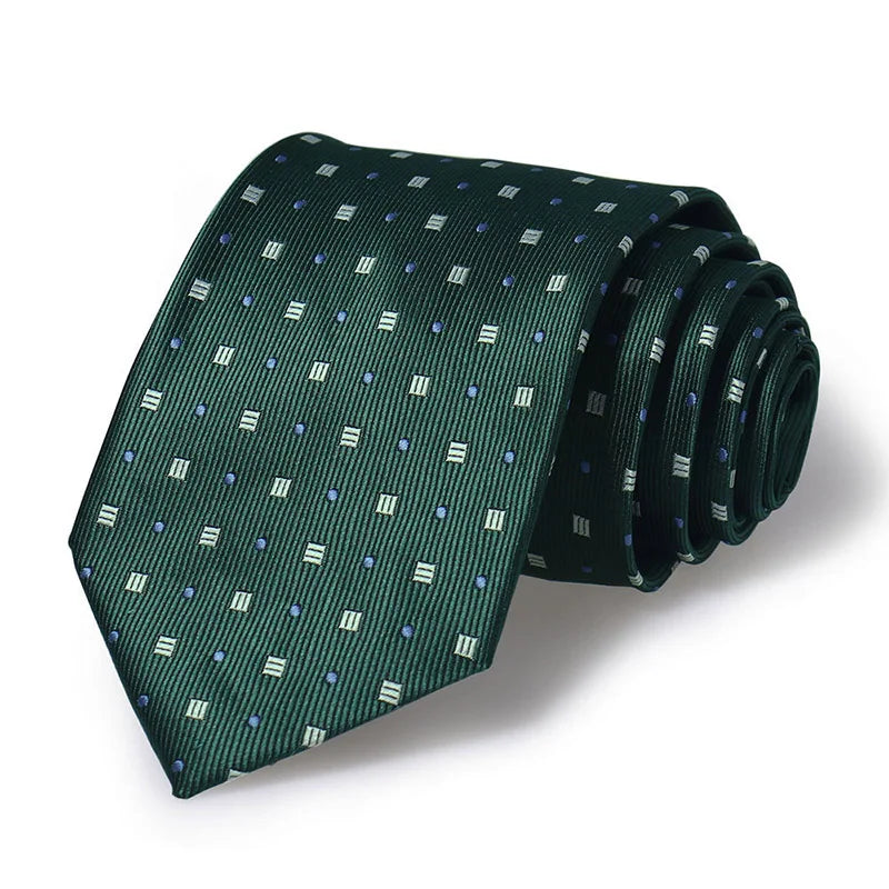 Corbata De Lunares Para Negocios Moda Casual Con Estilo Tico