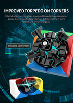 Moyu MeiLong Mini Pocket Cube Speed 2x2 Magic Cube Profession Puzzle Cube, educación para niños, juguetes para juegos, regalo
