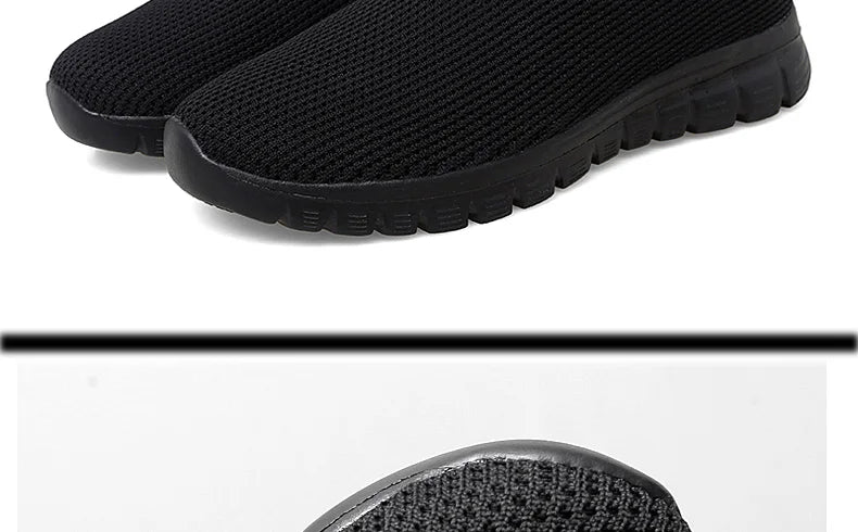 Zapatillas Deportivas Sin Cordones | Ligeras y Cómodas | Talla Grande | Verano
