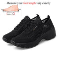 Zapatillas de Malla Hueca con Cordones | Plataforma EVA | Ligeras y Transpirables | Verano