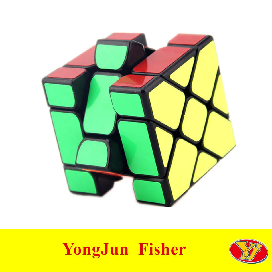 YongJun Cubo mágico del eje YJ para niños, juguete mágico de rompecabezas, Cubo de velocidad Jinggang, cambio irregular, regalo para niños