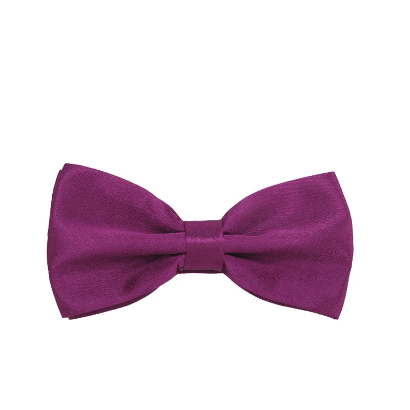 Pajarita De Poliéster En Color Sólido Para Fiesta Elegante Estilo Tico
