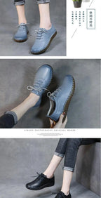 Zapatos Oxford de Diseñador | Cuero Partido | Transpirables | Cordones | Novedad