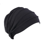 Gorro respirable para mujer, turbante Hijabs para mujer, gorro de tela elástica para la cabeza, gorro suave con volantes para quimio contra el cáncer, bufanda musulmana, venta al por mayor
