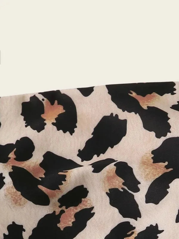Bikini de Leopardo Push Up Brasileño - Traje Sexy y Moda 2025