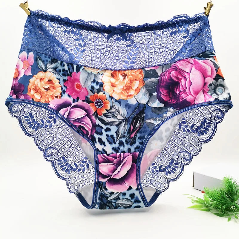 Braguitas de Encaje Floral | Talla Grande 6XL