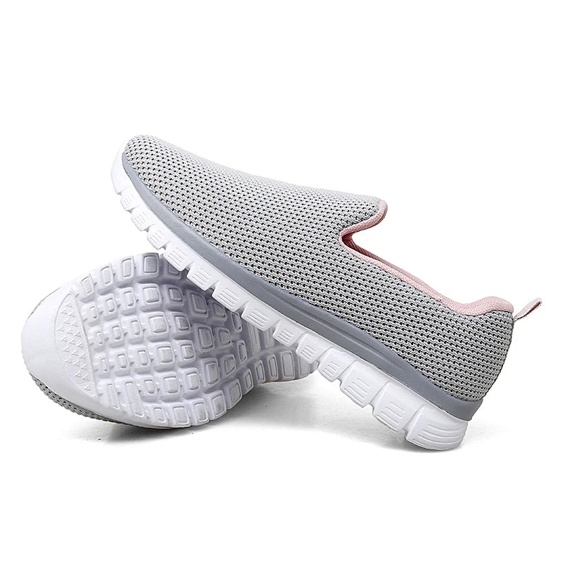 Zapatillas Deportivas Sin Cordones | Ligeras y Cómodas | Talla Grande | Verano