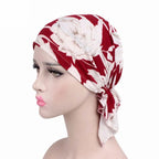 Nueva bufanda musulmana de bambú preatada, gorro de quimio para mujer, turbante para mujer, sombrero, pañuelo para la cabeza, pañuelos para el cáncer, accesorios para el cabello