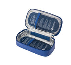 Caja enfriadora de insulina mega, bolsa de tamaño mediano, Estuche De Viaje de insulina para diabéticos con aislamiento portátil, bolsa de hielo de papel de aluminio de tela de nailon
