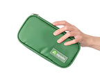 Caja enfriadora de insulina mega, bolsa de tamaño mediano, Estuche De Viaje de insulina para diabéticos con aislamiento portátil, bolsa de hielo de papel de aluminio de tela de nailon