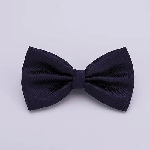 Pajarita De Poliéster En Color Sólido Para Fiesta Elegante Estilo Tico