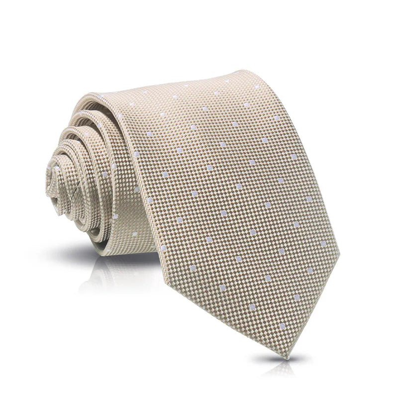 Corbata De Lunares Para Negocios Moda Casual Con Estilo Tico