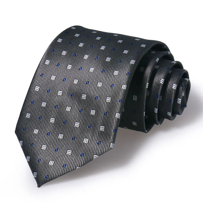 Corbata De Lunares Para Negocios Moda Casual Con Estilo Tico
