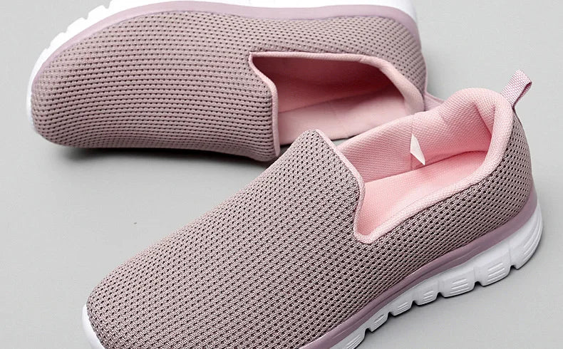 Zapatillas Deportivas Sin Cordones | Ligeras y Cómodas | Talla Grande | Verano