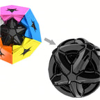 Moyu MoFang JiaoShi Meilong 2x2 Megaminx stickerless Magic Cube Kilominx dodecaedro 2x2 Color Kibiminx Speed Cube