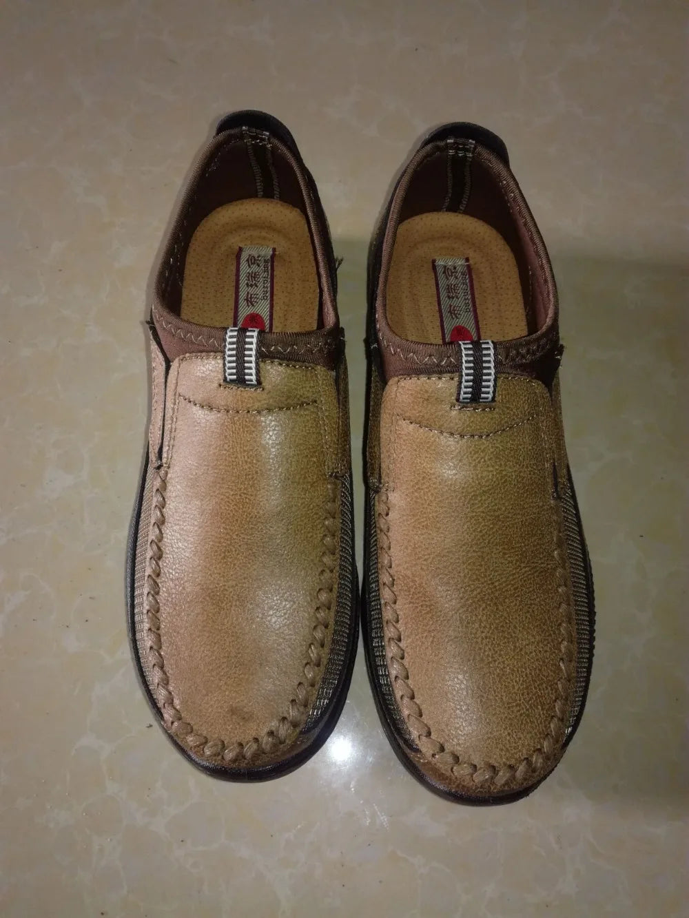 Mocasines Hombre Retro 2021 ∣ Casuales Planos ∣ Hechos a Mano Cómodos