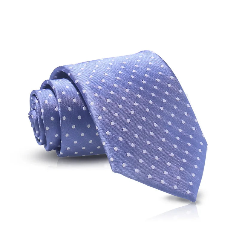 Corbata De Lunares Para Negocios Moda Casual Con Estilo Tico
