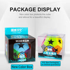 Moyu MoFang JiaoShi Meilong 2x2 Megaminx stickerless Magic Cube Kilominx dodecaedro 2x2 Color Kibiminx Speed Cube