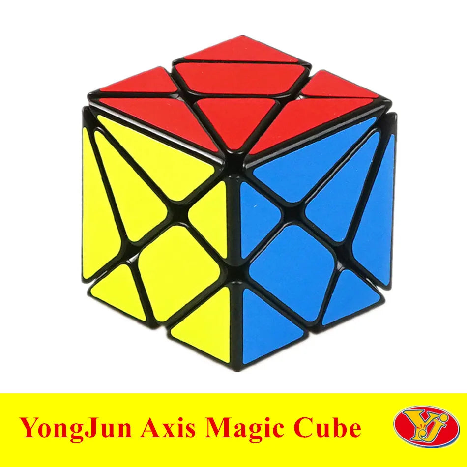 YongJun Cubo mágico del eje YJ para niños, juguete mágico de rompecabezas, Cubo de velocidad Jinggang, cambio irregular, regalo para niños