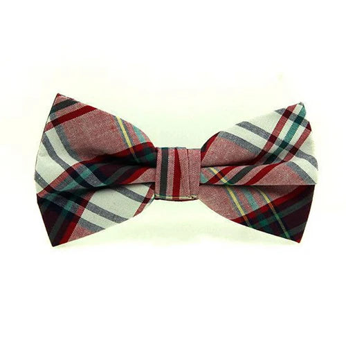 Pajarita De Cuadros Casual Elegante Accesorio Moda Tico