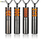 Collar Difusor de Aceites Esenciales en Frasco Ahuecado