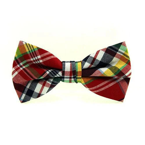 Pajarita De Cuadros Casual Elegante Accesorio Moda Tico