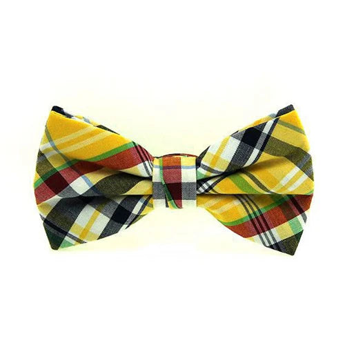 Pajarita De Cuadros Casual Elegante Accesorio Moda Tico