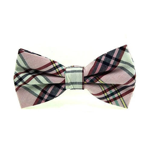 Pajarita De Cuadros Casual Elegante Accesorio Moda Tico