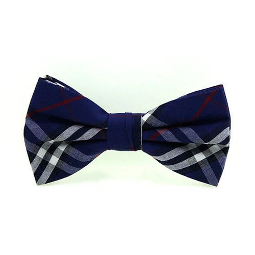 Pajarita De Cuadros Casual Elegante Accesorio Moda Tico