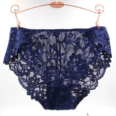 Bragas Transparentes de Encaje | Talla Grande 4XL