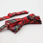 Pajarita De Cuadros Casual Elegante Accesorio Moda Tico