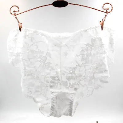 Bragas Transparentes de Encaje | Talla Grande 4XL