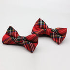 Pajarita De Cuadros Casual Elegante Accesorio Moda Tico