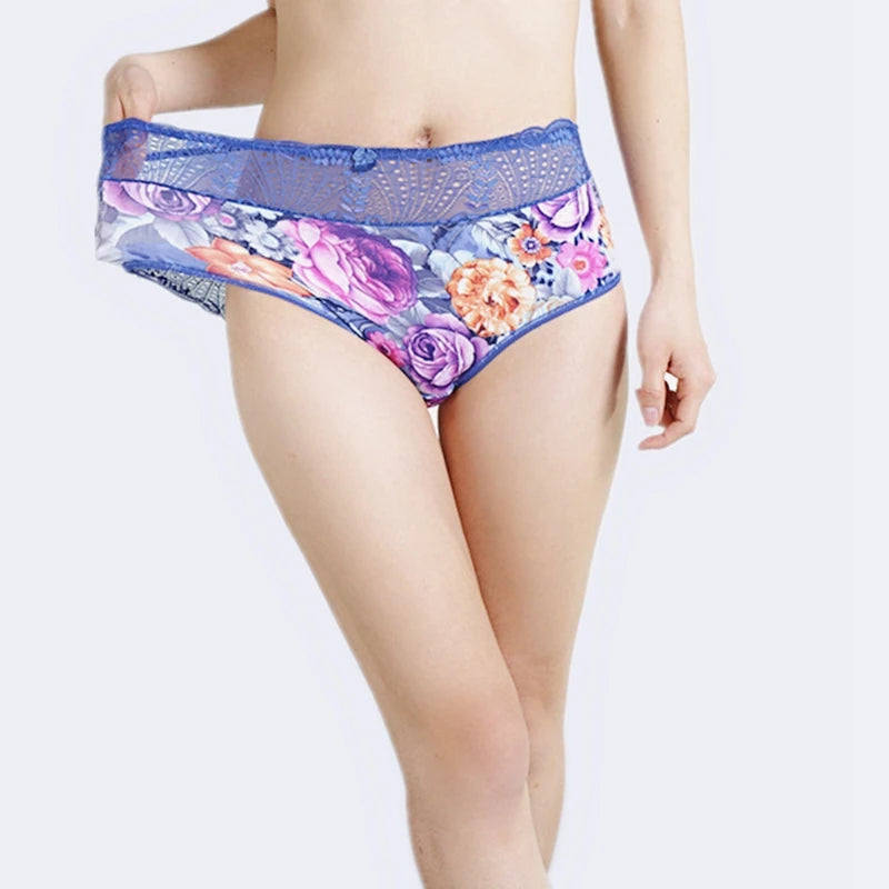 Braguitas de Encaje Floral | Talla Grande 6XL