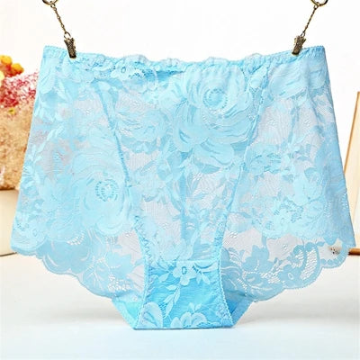 Bragas de Encaje Colores Dulces | Talla Grande 7XL