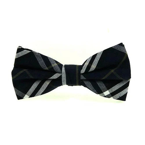 Pajarita De Cuadros Casual Elegante Accesorio Moda Tico