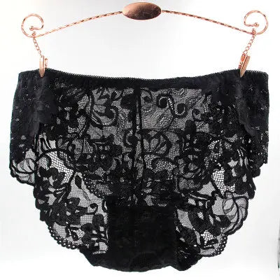 Bragas Transparentes de Encaje | Talla Grande 4XL
