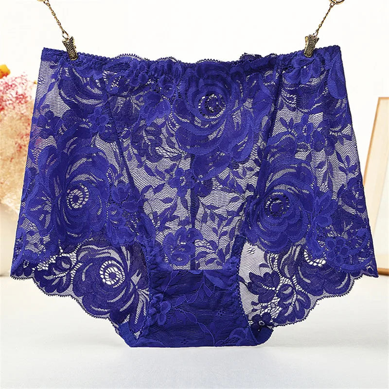 Bragas de Encaje Colores Dulces | Talla Grande 7XL