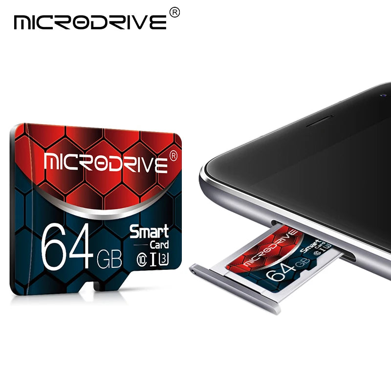 Tarjeta Micro SD Color Rojo | Clase 10 U3 V10 | Garantía 3 Años | Ticotrendy
