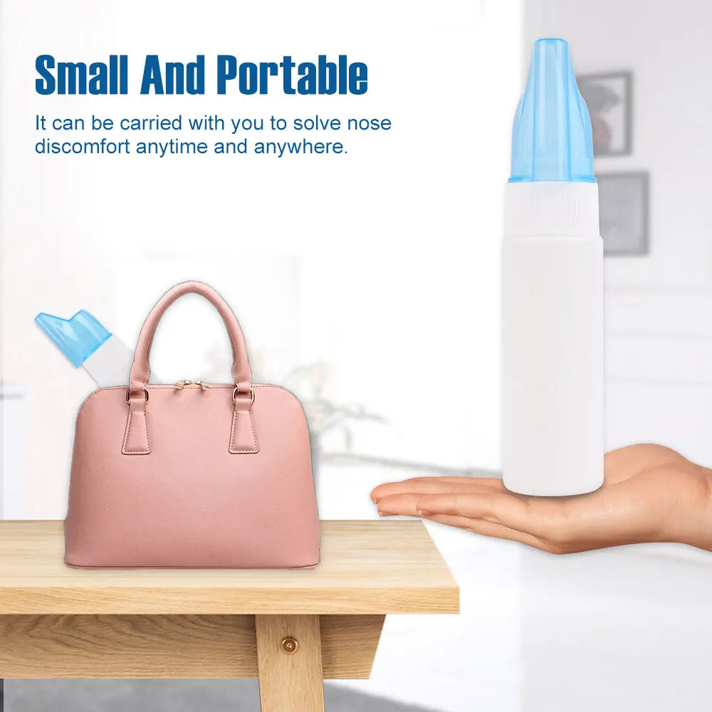 Lavador Nasal Neti Pot | Limpieza Vías Respiratorias Para Adultos Y Niños | Tratamiento Rinitis