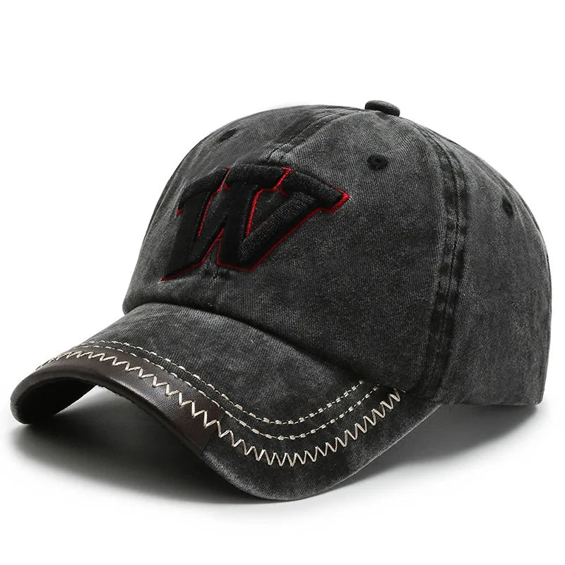 Gorra Estilo Vintage con Visera Curva para Viajes y Deporte Tica